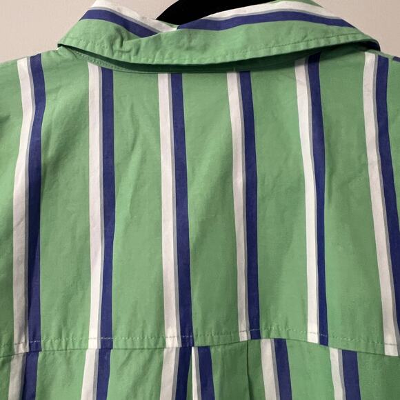 Future Collective with Reese Blutstein Women's Striped Button Down - Large - NWT - Picture 7 of 9
